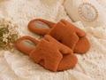 Pantufa Alice terracota felpudo Artema