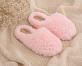 Pantufa Nina rosa felpuda